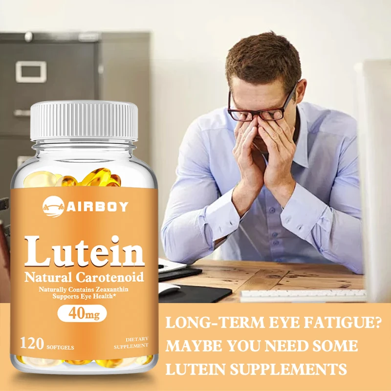 Lutein 40mg - Supports Eye Health and Relieves Eye Fatigue