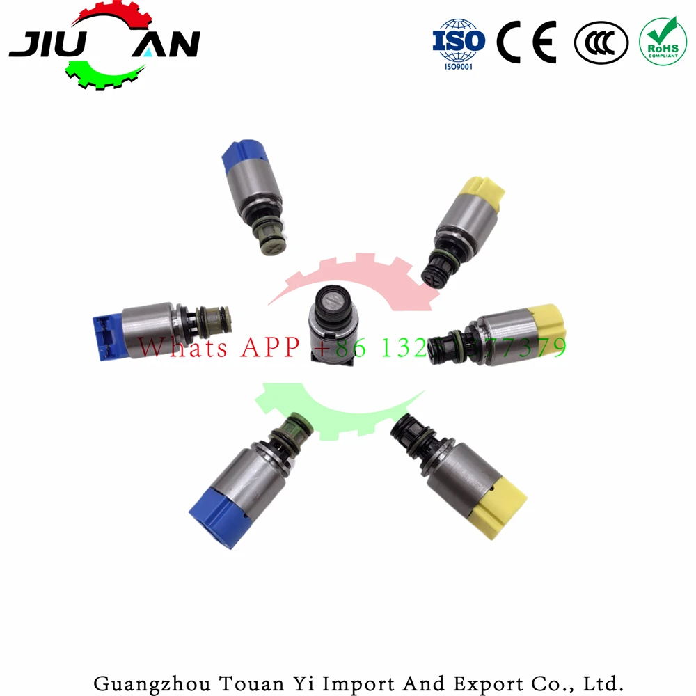 6HP19 6HP26 Solenoid kit Transmission solenoid valve 7 PCS/SET 1068298044 for BMW 128i X5 X4 and Audi S4-S8 A4