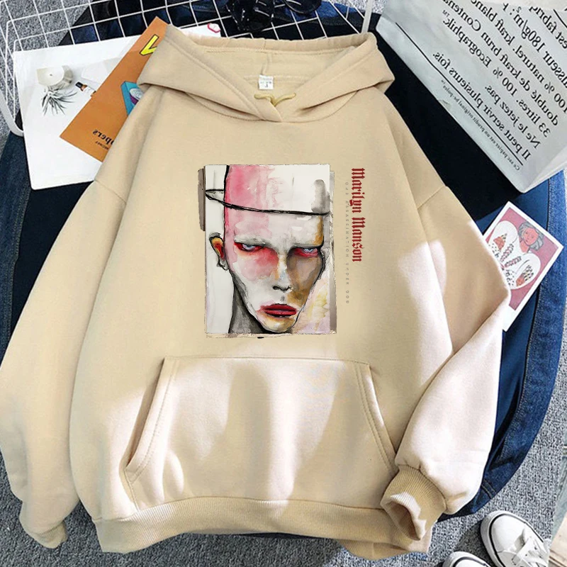 

Marilyn Manson Sacrilegious Hoodie Fashion Men/Women Harajuku Hip Hop Hoodies Unisex Autumn Winter Vintage Pullovers Sweatshirts