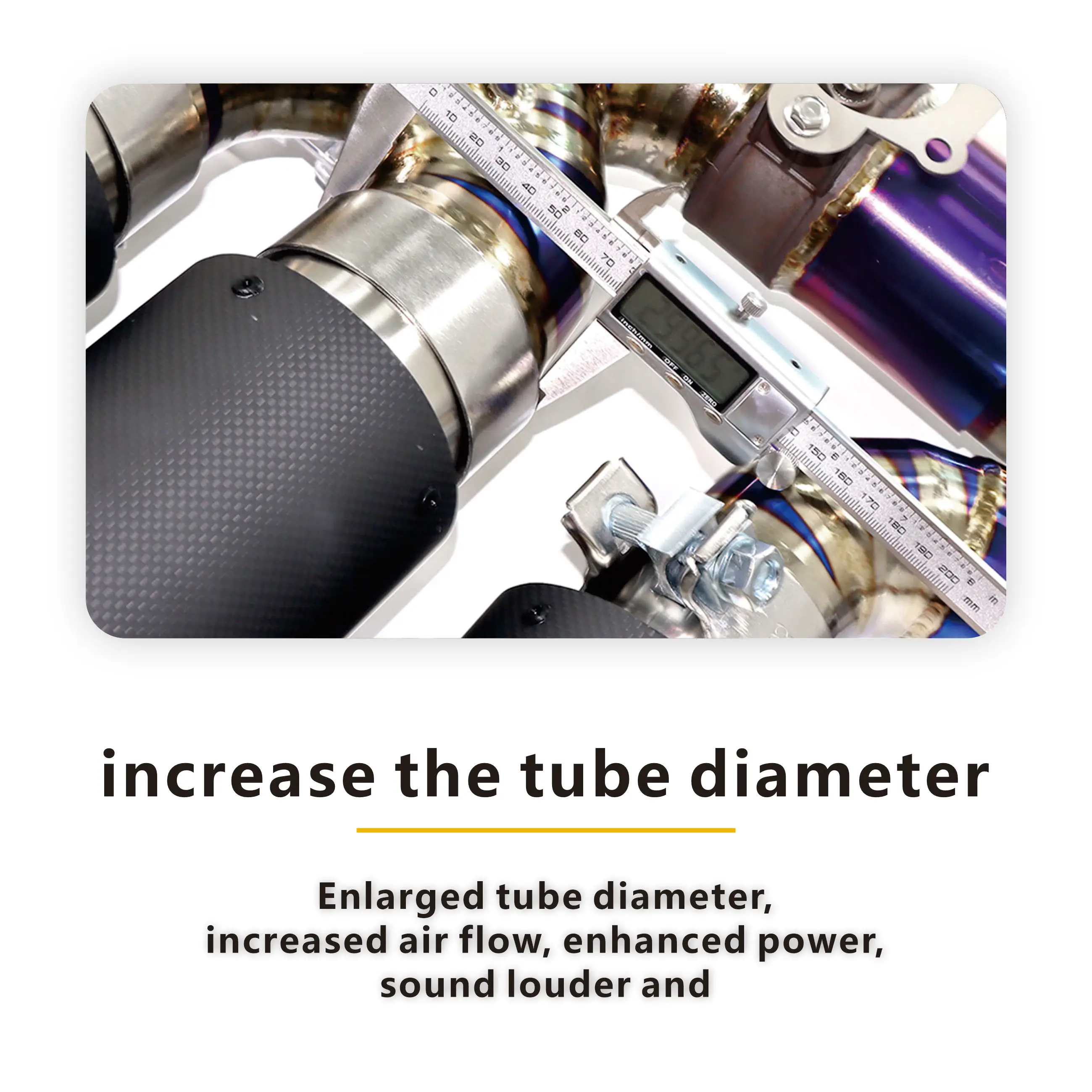 HMD Ti Exhaust catback for  Corvette C8 Z06 5.5L V8 High Performance Muffler with OEM Valves - Image 2