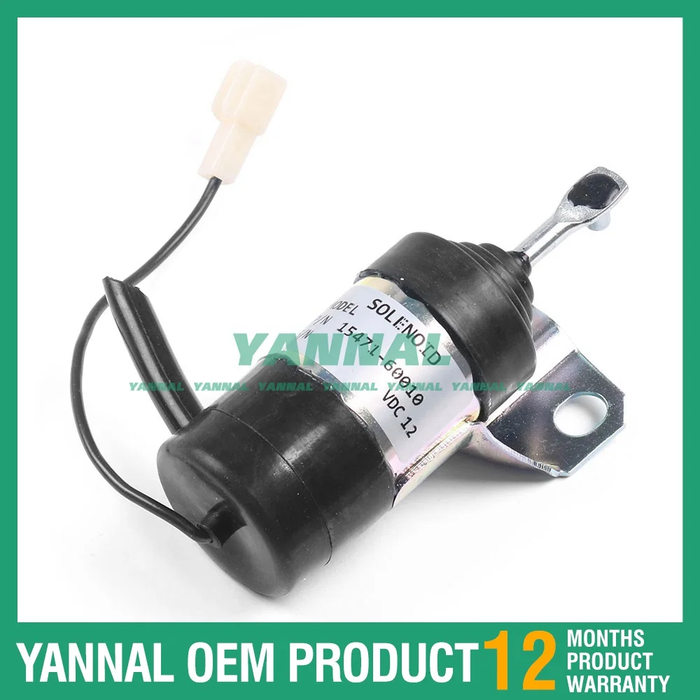 Long Time Aftersale Service 15471-60010 For Kubota Fuel Solenoid Valve B1550 B1750 B2150 L2900 L3010 L4200