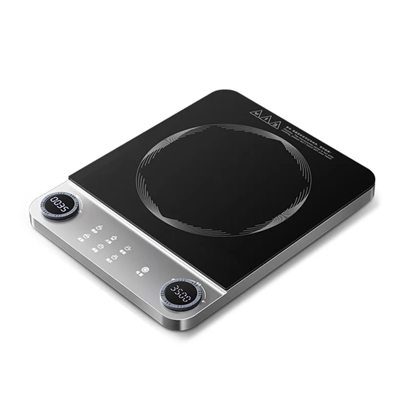 Innovative Portable  Stove Ultra-Thin Stainless Steel Induction Cooker with Continuous Adjustable Heating