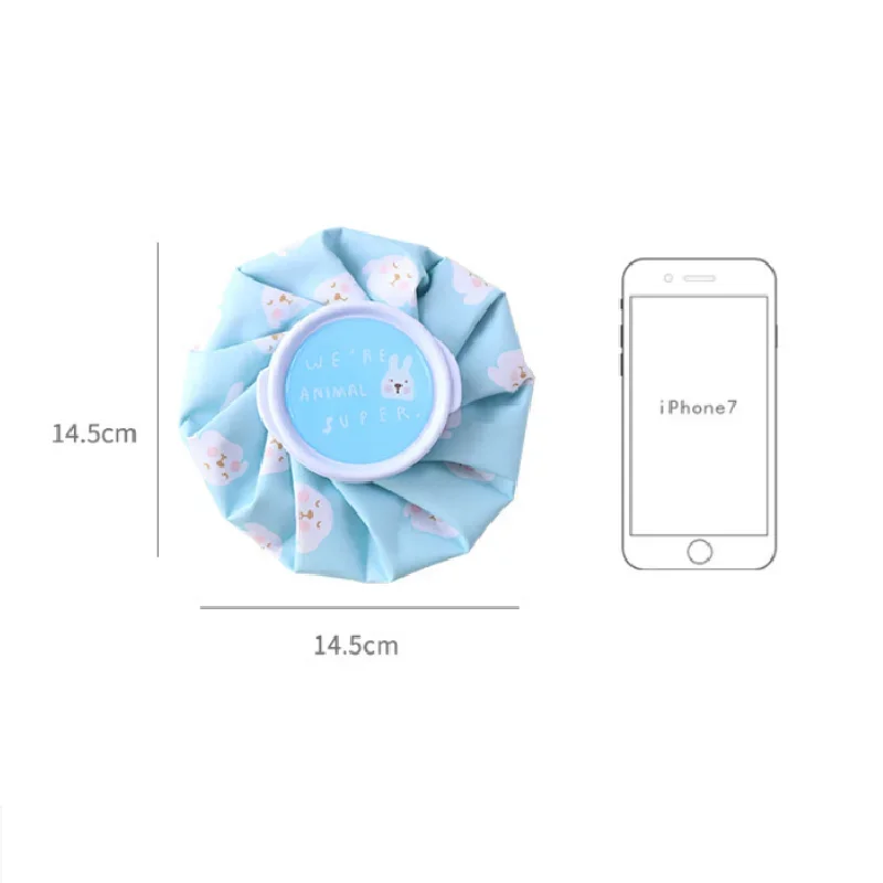 Cloth Ice Pack Household Folding Ice Pack Cartoon Thickening Leakproof Hot Water Bag Cold and Hot Compress Physiotherapy Bag Wat image 6