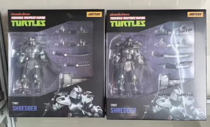 JOYTOY TMNT-Shredder Anime Figure Model Gift Toy Collection 1/18