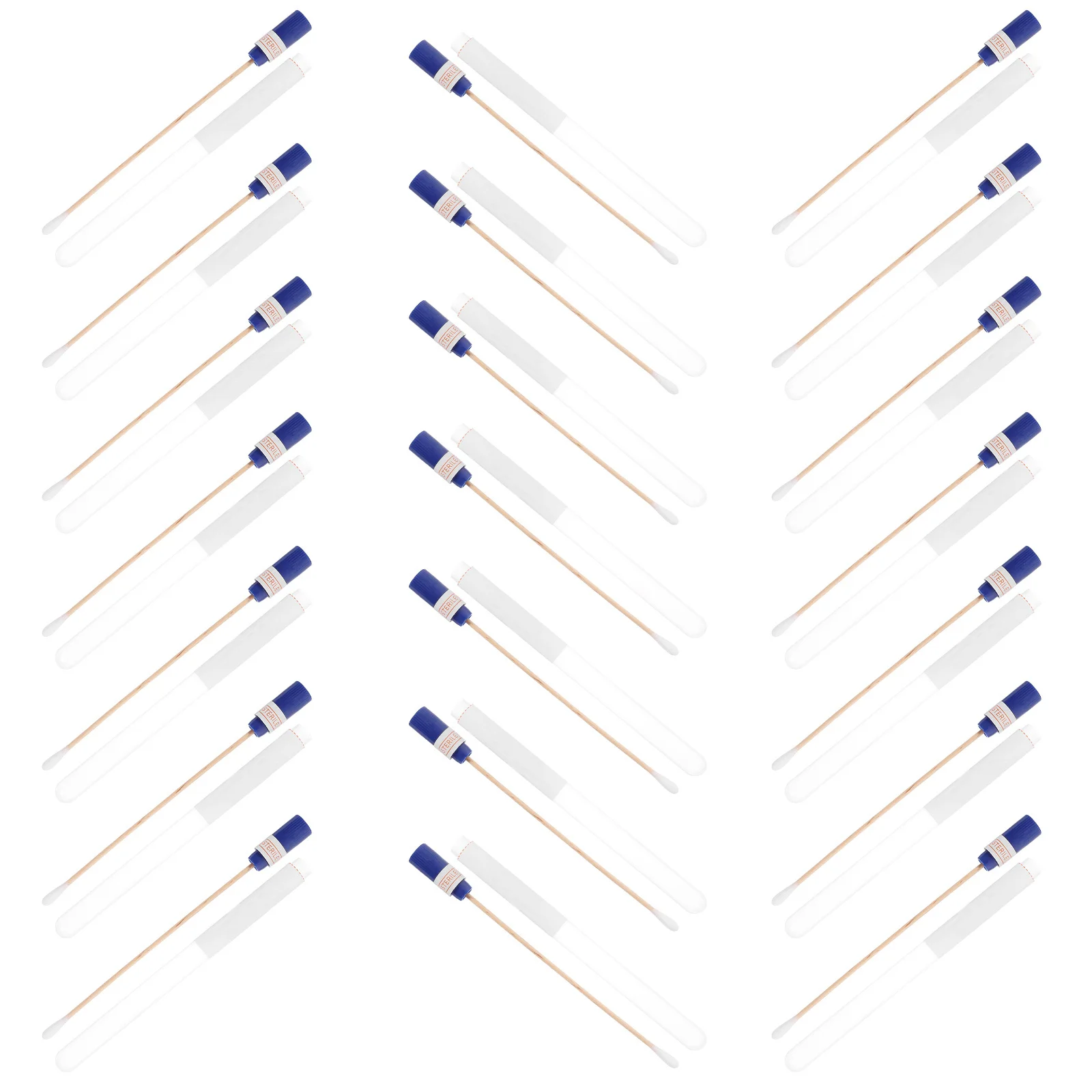 150pcs Disposable Detection Swabs Individual Packing Specimen Collection Swab Sticks For Vagina Genitourinary Sampling Female