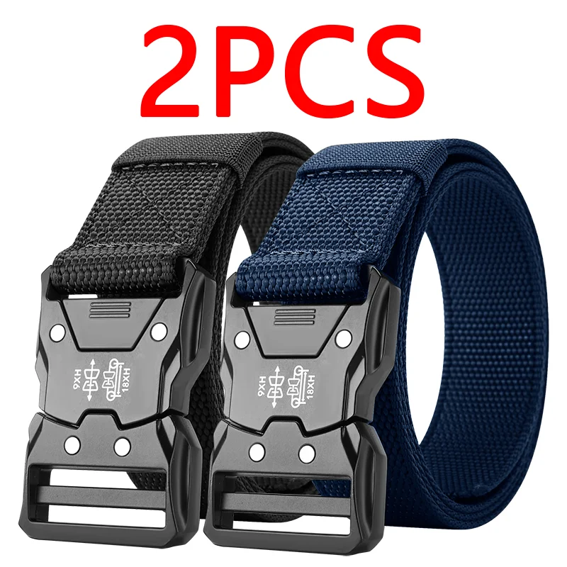 2-teiliger taktischer Hüftgurt – langlebige automatische Schnalle, perfekt für Outdoor-Abenteuer, Unisex-Zubehör für Männer und Frauen