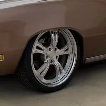 

For Custom Forged Aluminum Alloy 2-piece Design Polish Lip Rim 18-22 Inch Spoke Wire Wheels For Mercedes BMW Truck Jeep