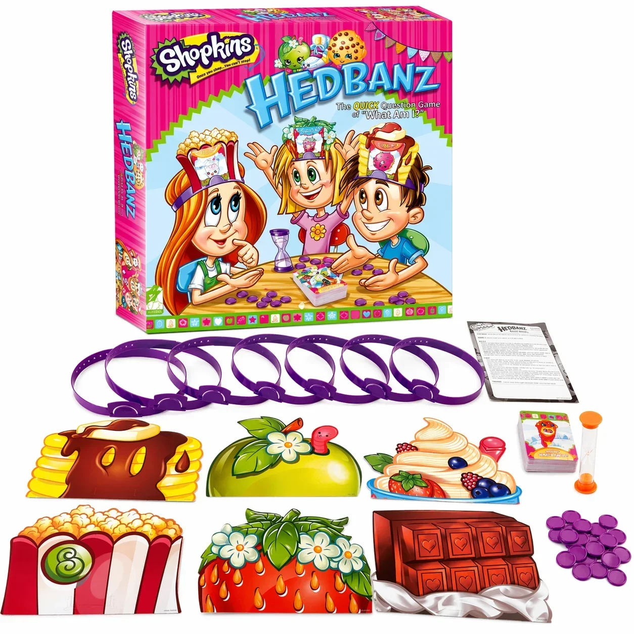 Hedbanz Headband Guessing Party Game, High Premium Quality Casual Interactive Toy For Family Friends Gathering, English Edition