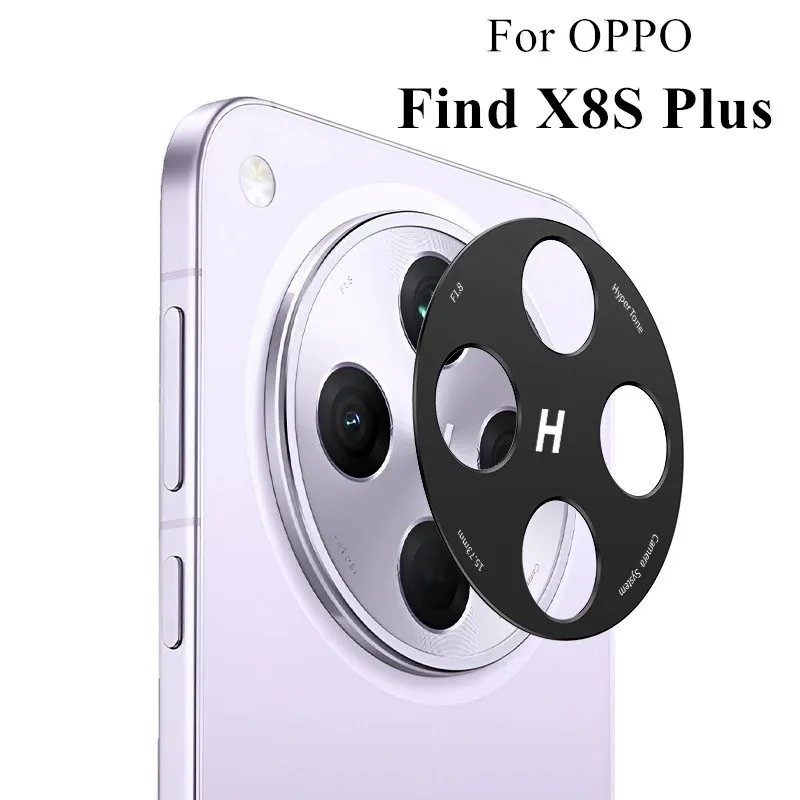 Metal Camera Bezel Sticker Cover For OPPO Find X8 Ultra X8S Plus X8 X9 Pro X7 Ultra Aluminum Alloy Hollow Camera Lens Protector