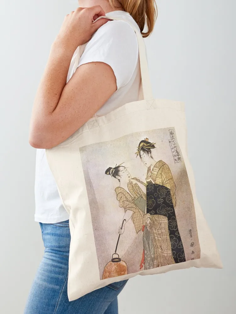 Courting Komachi 1792 Tote Bag canvas shopping bag Women's shopping bag personalized tote