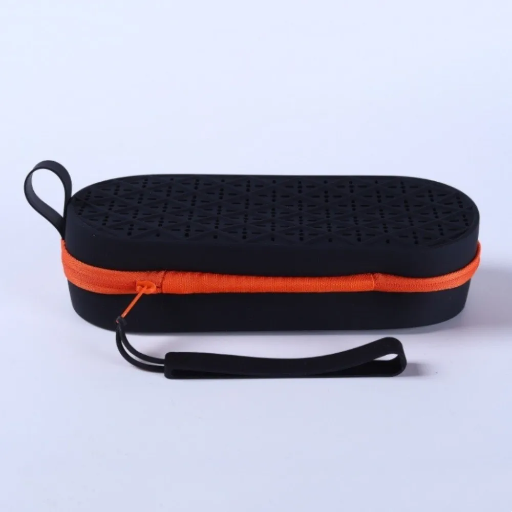 Portable Silicone Swimming Goggle Case Soft with Strap Glasses Protective Case Breathable Glasses Case for Students