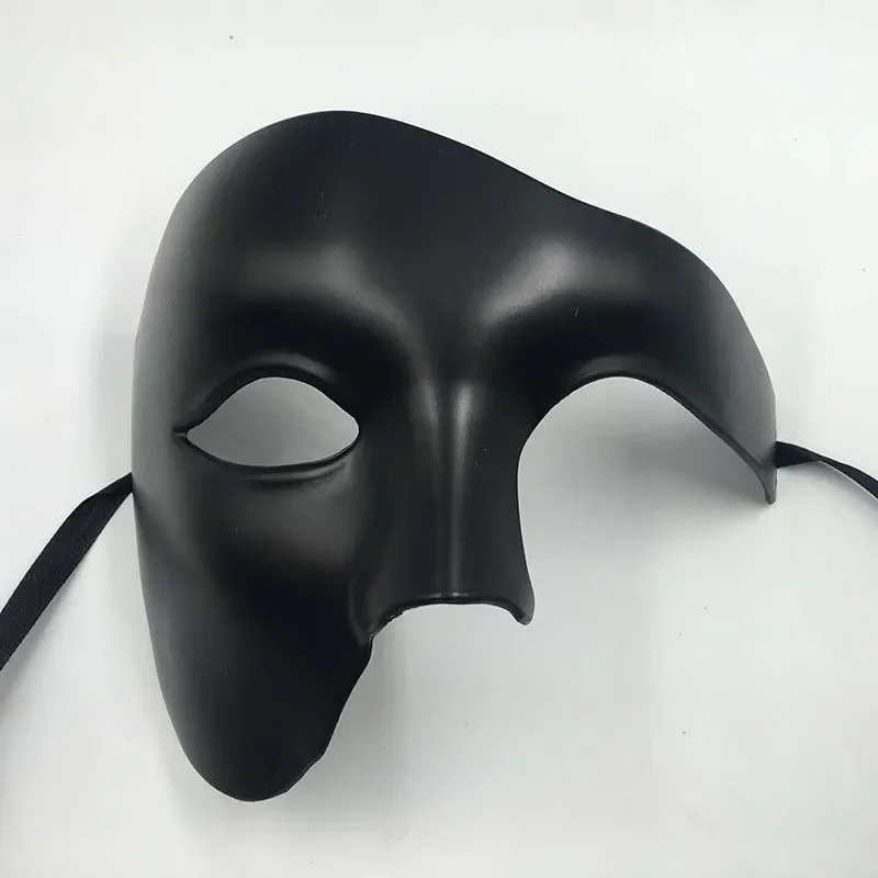 Venetië halfgelaatsmasker PVC Steampunk Phantom Maskerade Cosplay Masker Carnaval Kostuum Rekwisieten Kerstmasker Prom Masque Oogmasker