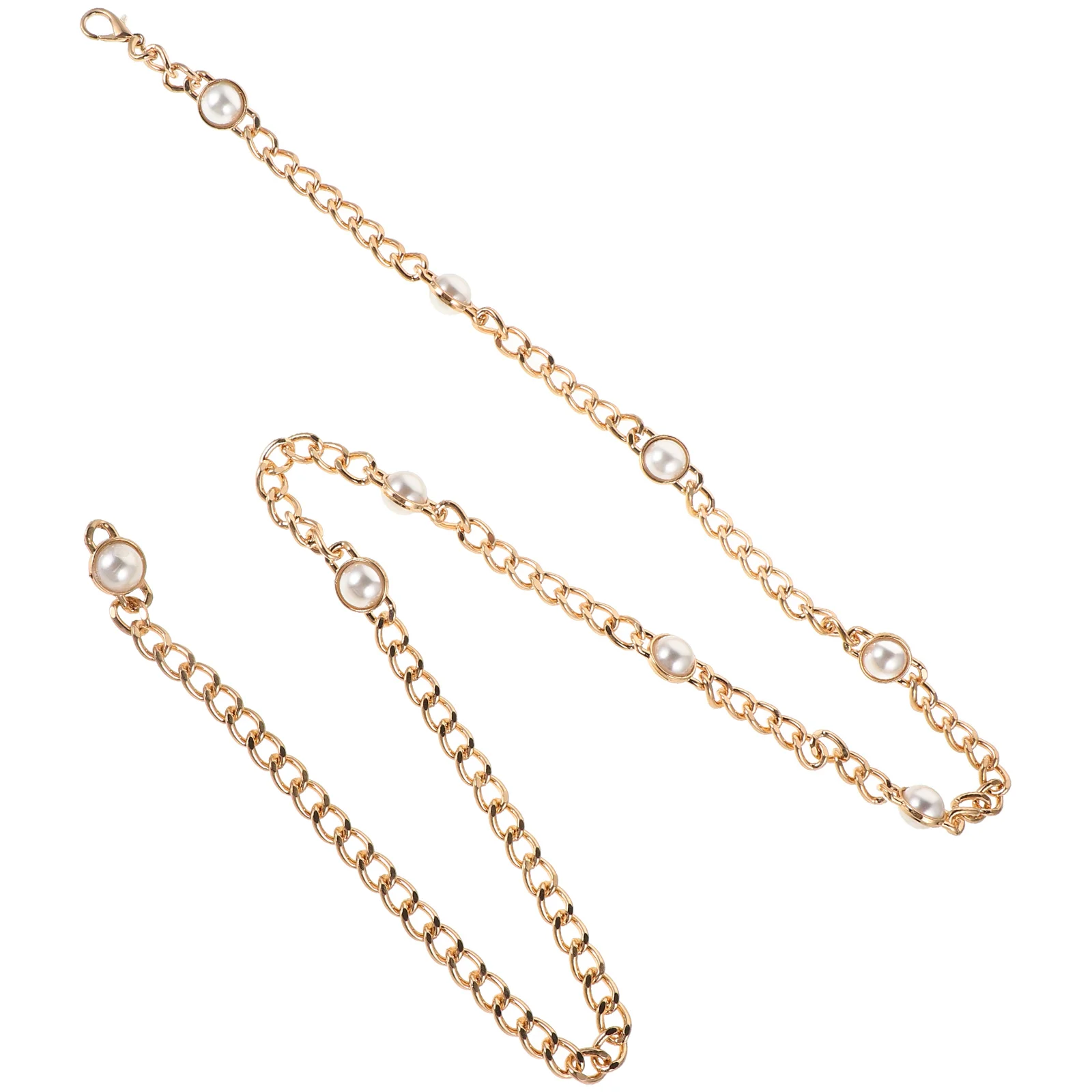 

Pearl Waist Chain Women Adjustable Belts Body Chains Sweet Design Jewelry Pearl Belly Bride Beaded Dress Accessories