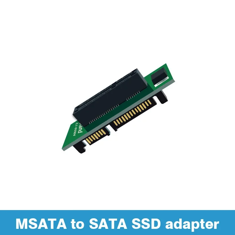 MSATA para sata 7 + 15 disco rígido ssd adaptador cartão de estado sólido fixo-livre prático teste plug-in adaptador