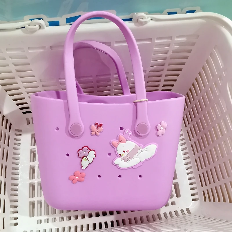 Imagem -03 - Miniso-disney Flower Series Lunch Bolsa Ufufy Flower Series Mickey Família Estudantes Itens de Armazenamento de Alto Valor Acabamento Desktop Bags