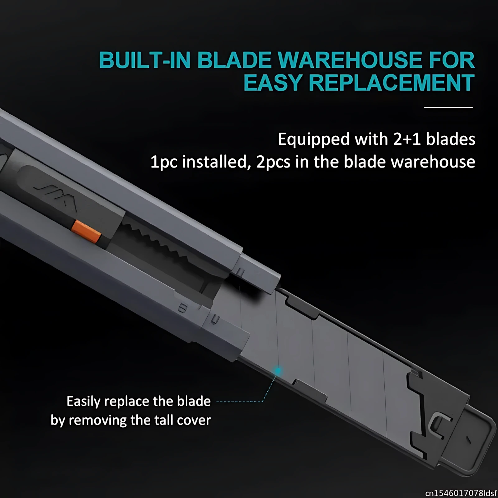 2025 سكّين متعدّد الاستخدامات صغير متعدد الوظائف شفرة فولاذية الكربون قفل أمان تمتد جيب المهنية الة قطع الورق أداة منزلية #5