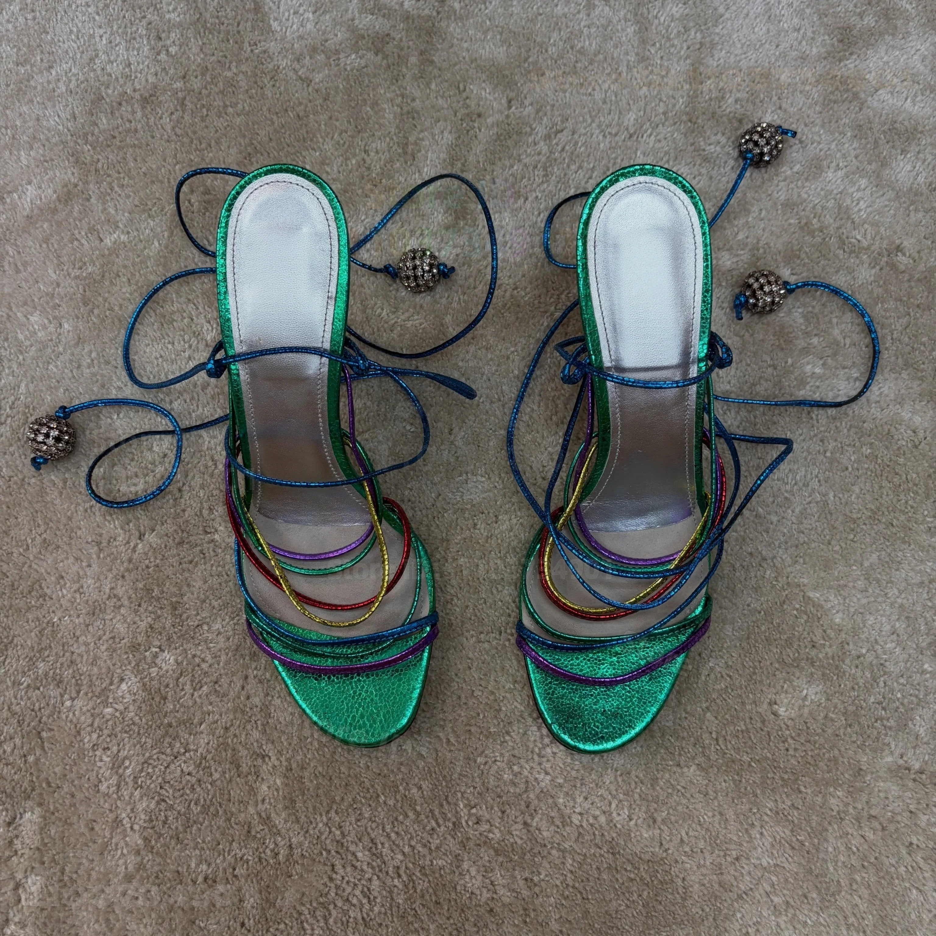Sandali Multicolore con Cintur - Sandal Strappy Heeled recensione e prezzo