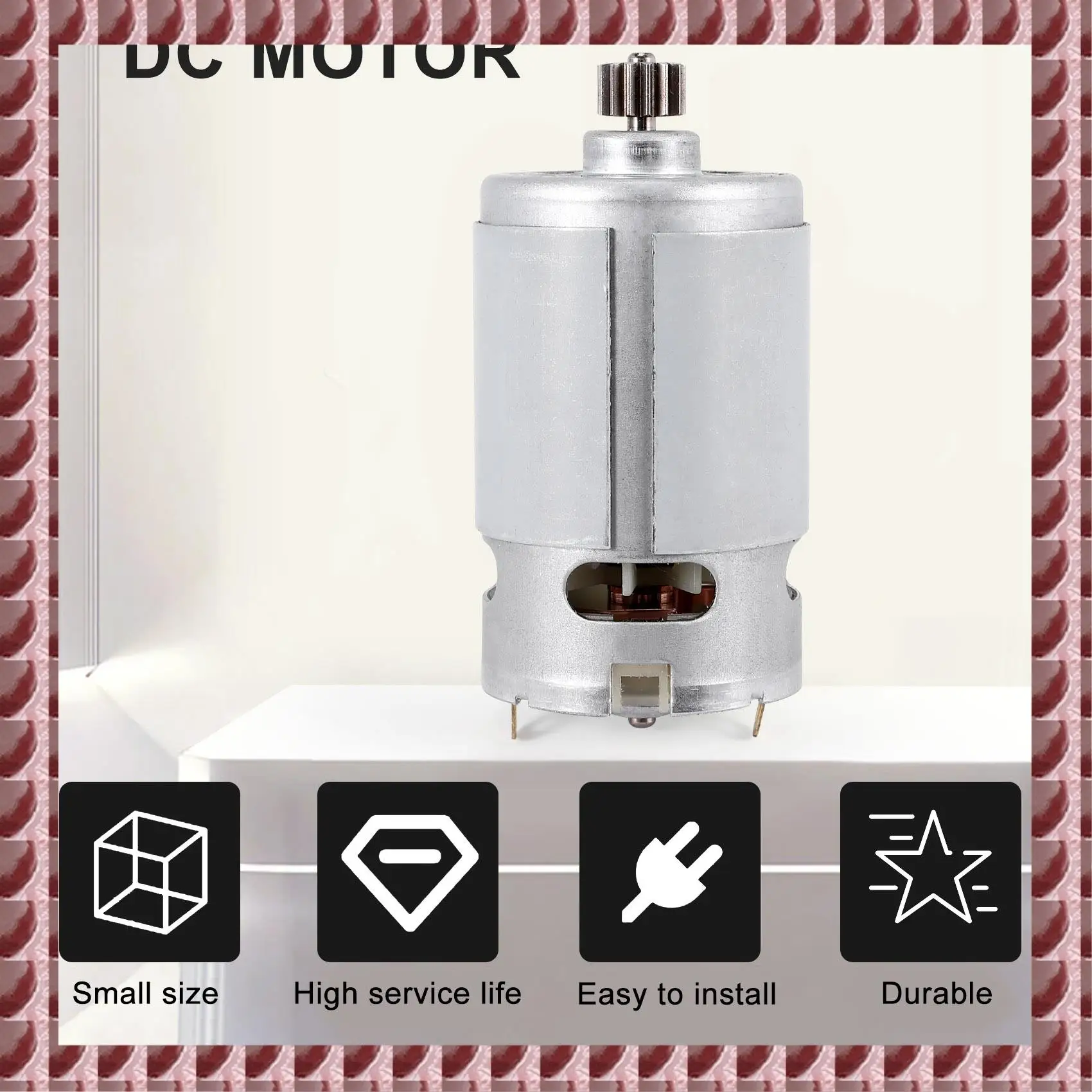 

A95G GRS550VC 14-зубчатый двигатель постоянного тока, 21500-29000 об/мин, литиевая дрель, двигатель постоянного тока для перезаряжаемой электрической пилы, отвертки