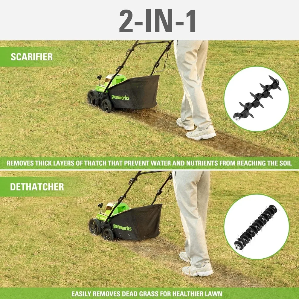 Greenworks-dehollycher, 40v, 15 polegadas, apenas ferramenta