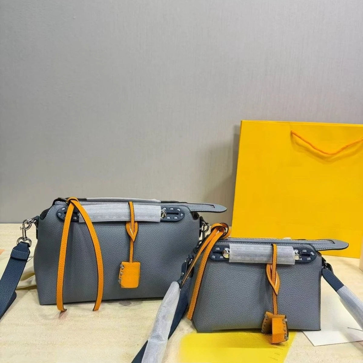 Luxury Bags Design - Designer-Lederhandtasche im beliebten Stil, Luxuriöse Pendler-Boston-Tasche