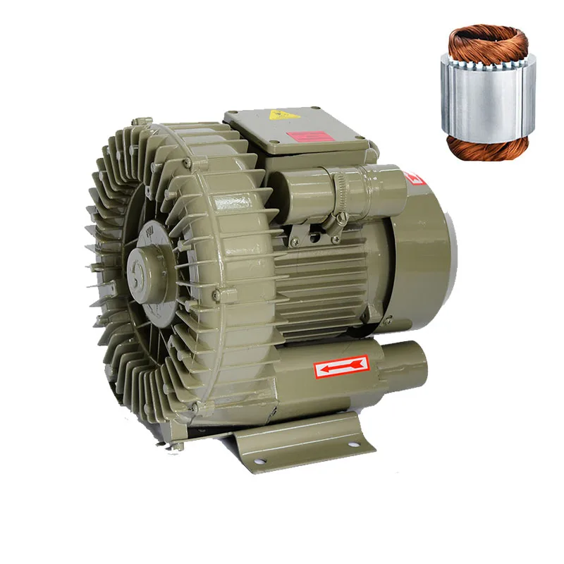 

Ring Blower High Pressure Vortex Air Pump Powerful Blower Centrifugal Fan Vacuum Pump Fish Pond Aerator 1500W/1100W 380V/220V