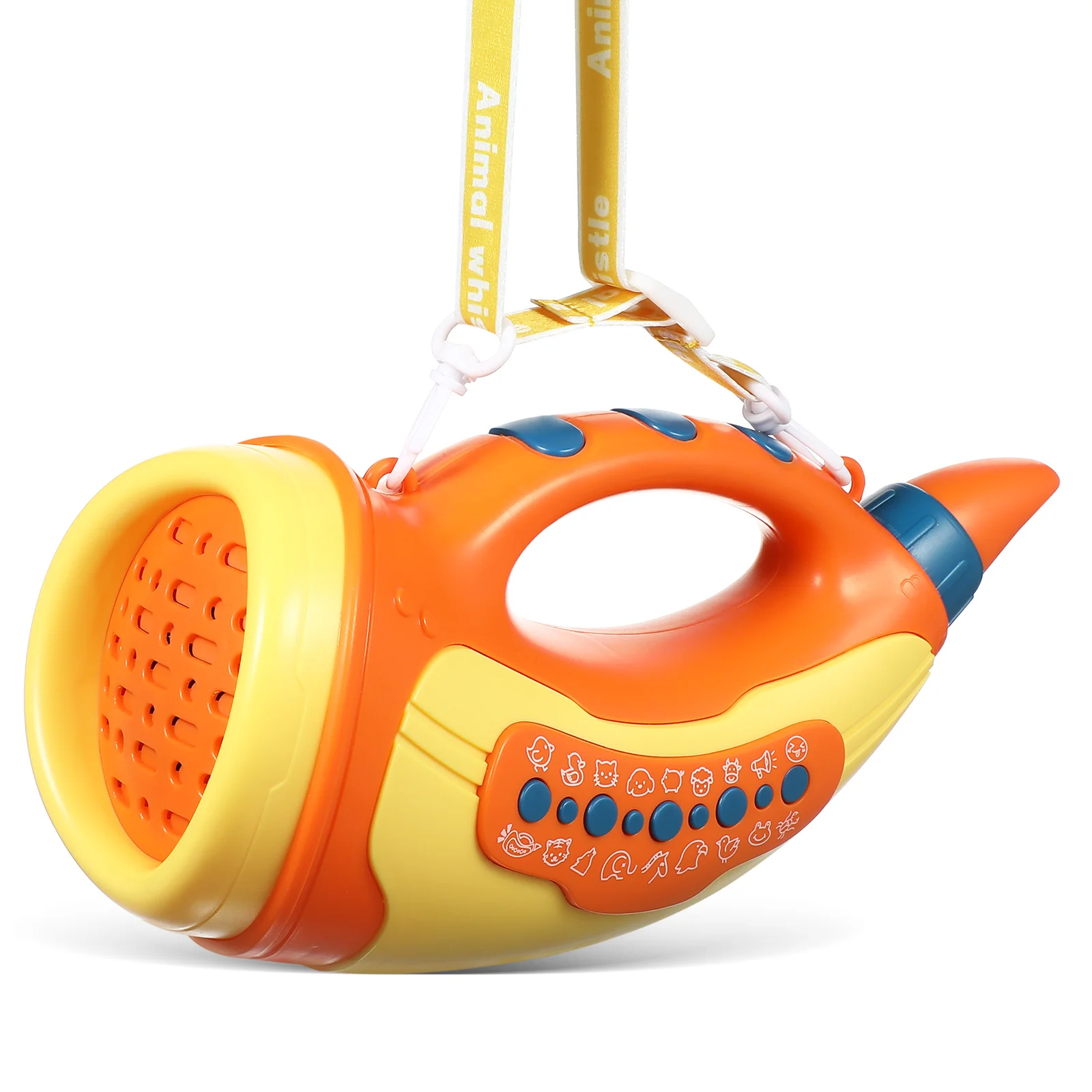 

Animal Rally Horn Simulation Caller Toy Realistic Sounds Adjustable Strap Kids Educational Farm Animals Plastic Toys