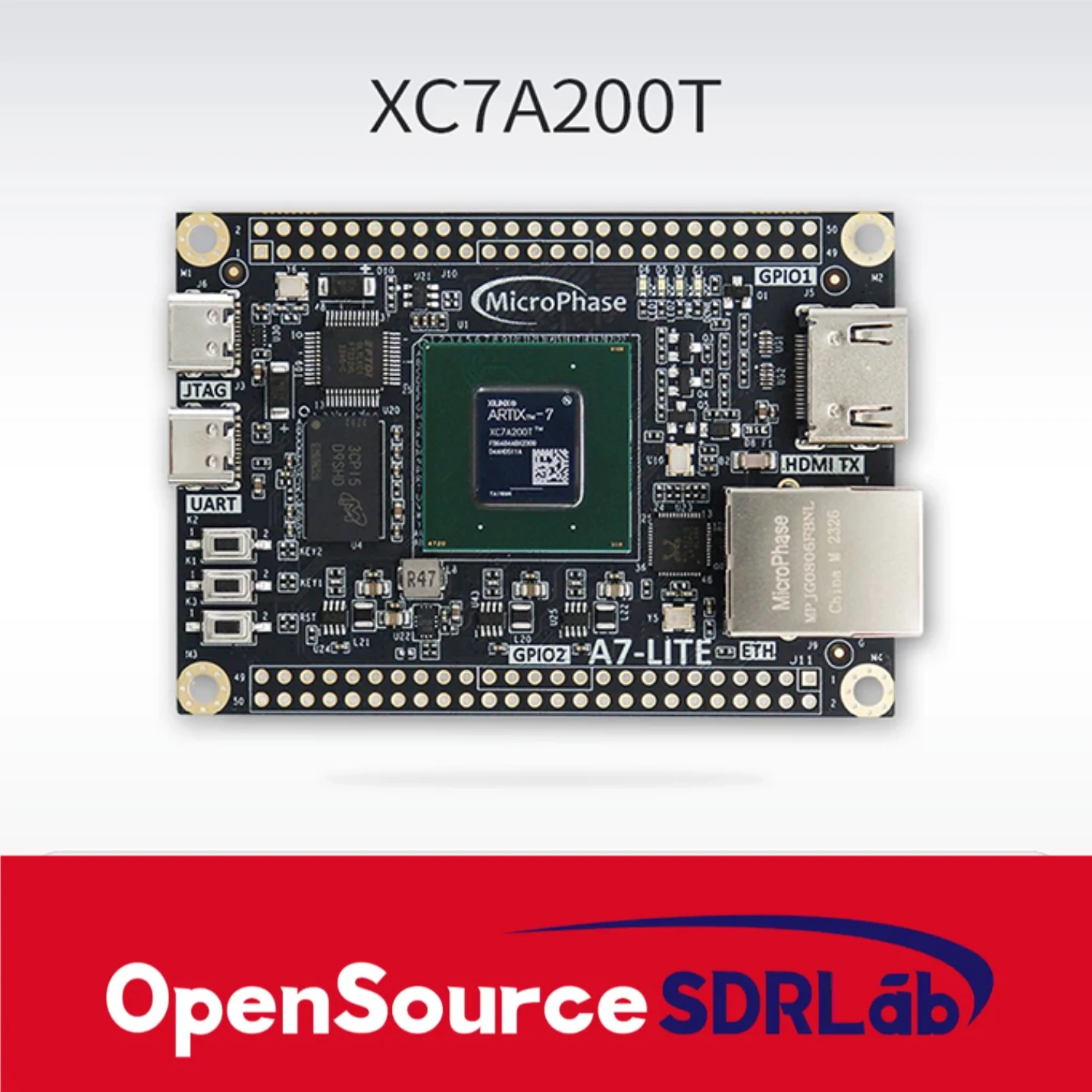 OpenSourceSDRLab XILINX Artix7 لوحة النواة XC7A100T XC7A200T A7 Lite لوحة تطوير FPGA #2
