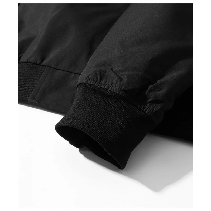 GIOIOMEN ملابس قطنية ، 2025New النمط الأمريكي سميكة القطن الدافئة الوقوف طوق فضفاض عادية الرجال الشتاء سترة معطف #4