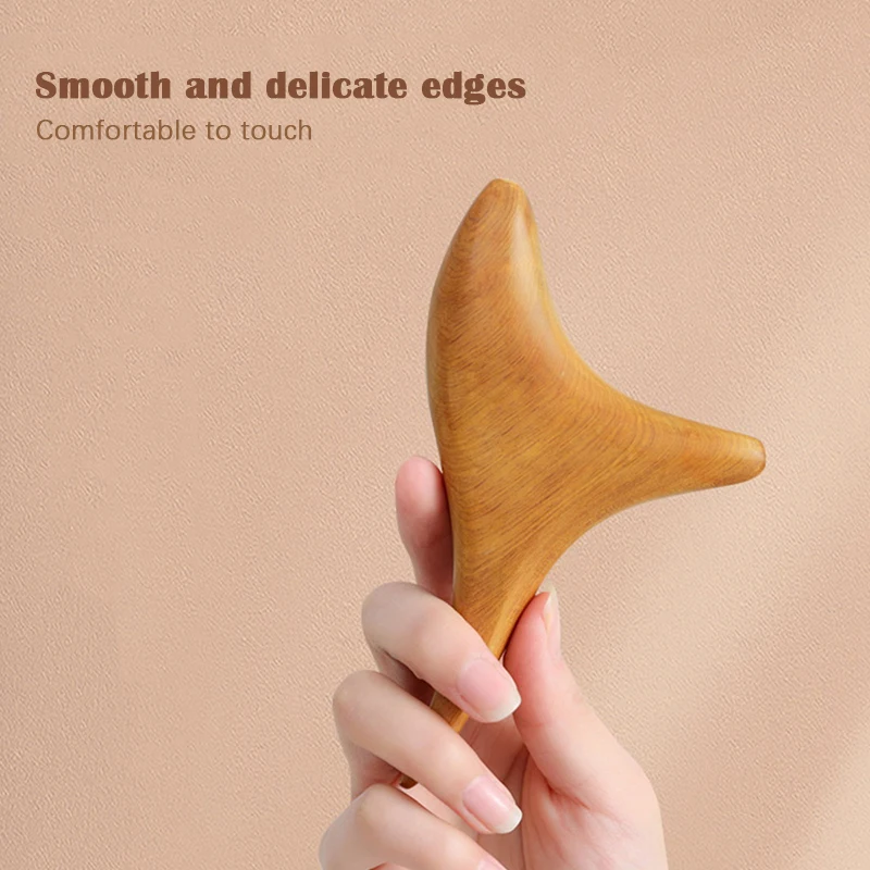 Houten Trigger Point Massage Gua Sha Tools Professionele Lymfedrainage Tools