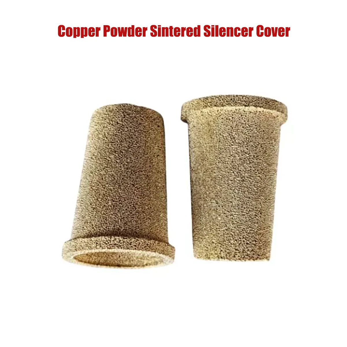 Conical Copper Powder Sintered Filter,Flange Cover Muffler, Pneumatic Tool Noise Reducer