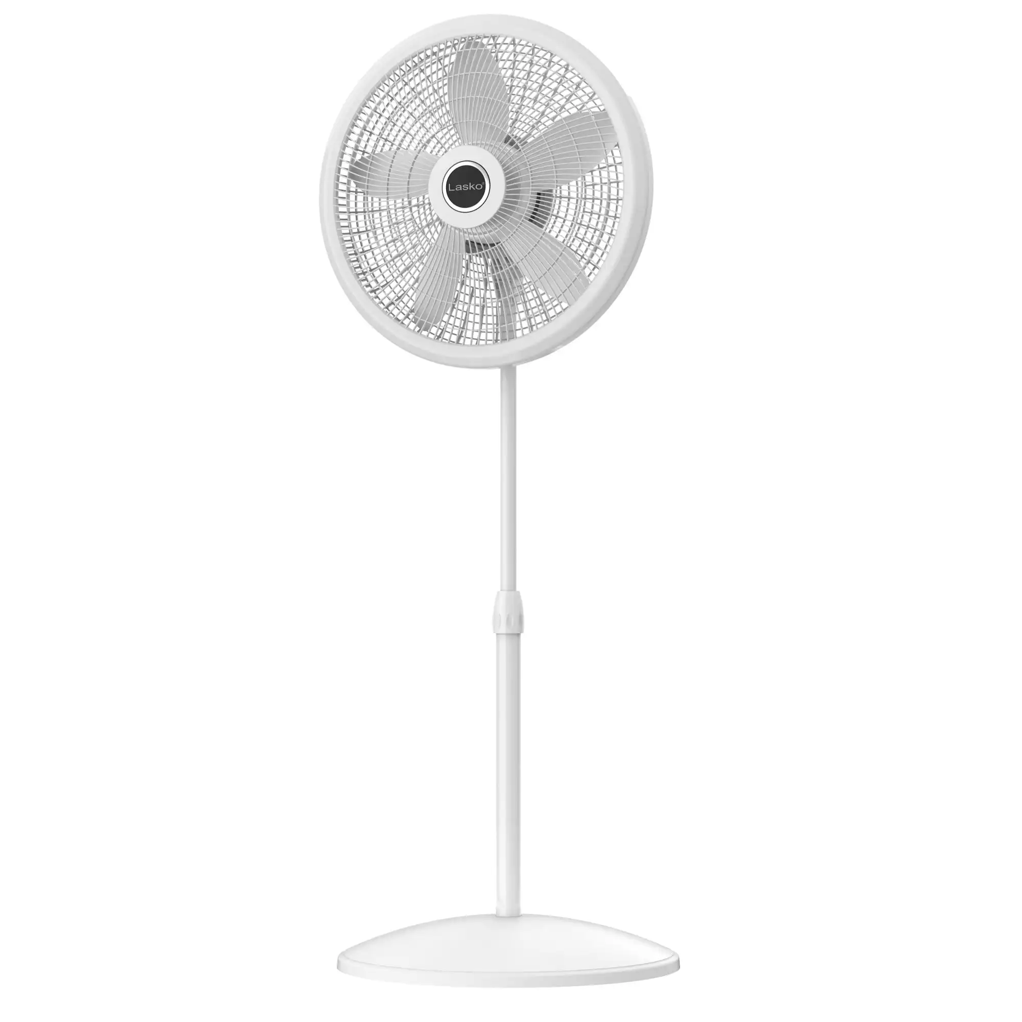 

Cyclone 18" 3-Speed Adjustable Oscillating Pedestal Fan, White, S18931