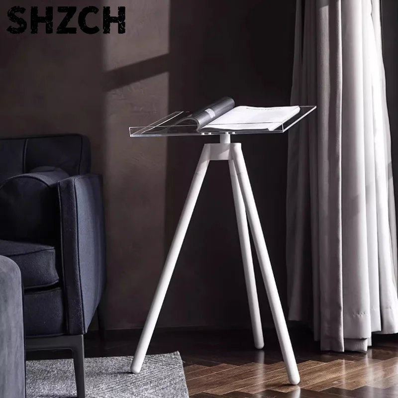 Living Room Floor Reading Stand Sofa Side Display Rack Modern Book Holder for Magazine Catalog Exhibition Sample Room Home Decor