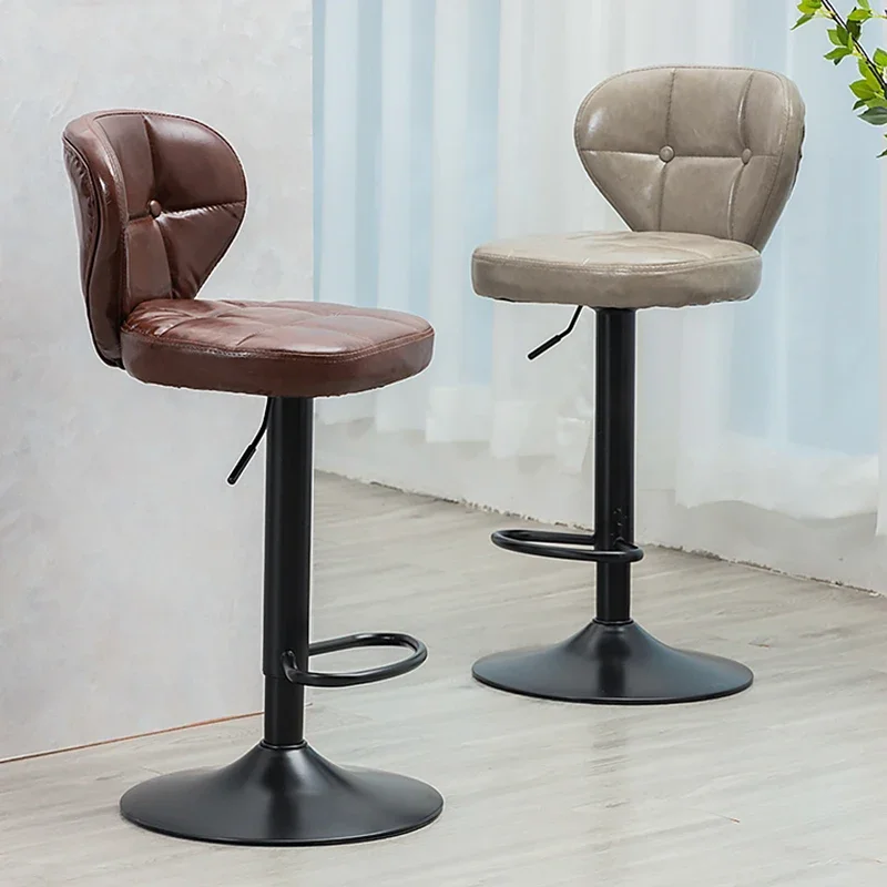 

Квадратный домашний барный стул, современный дизайн, стойка с золотыми ножками, барный стул для кемпинга, сверхлегкий табурет, регулируемая мебель Cocina для дома