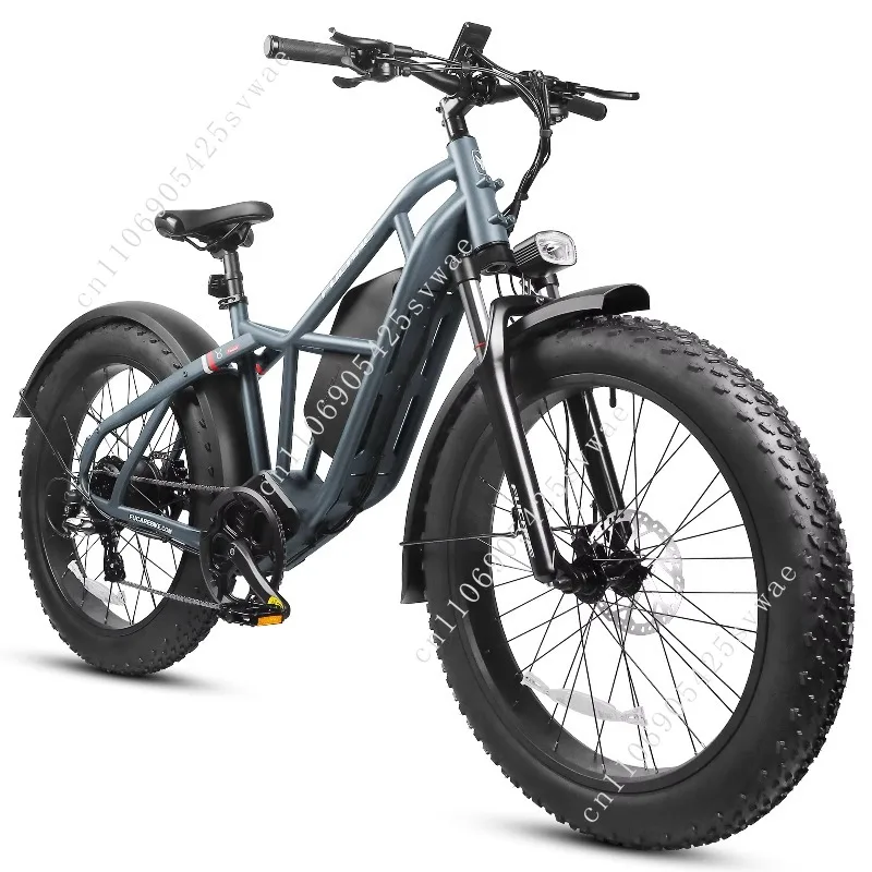 

Fucare Taurus 1200W 48V 25AH Battery Mountain E-Bike 8 Speed 26 Inch Fat Tire Electric Bike for Adults 32MPH 100 Aluminum Alloy