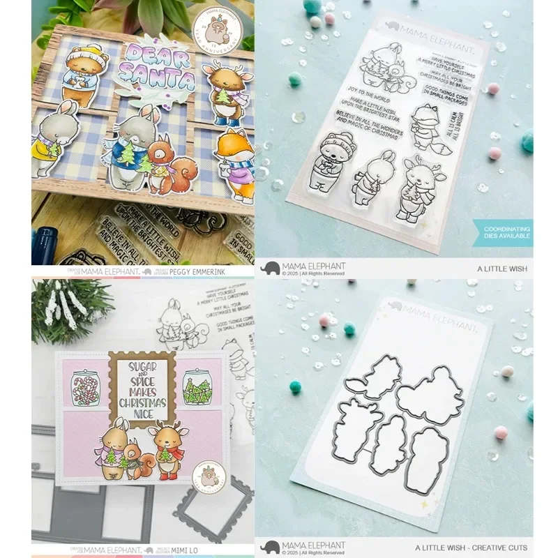Docket Lil ATC Box Clear Siliconen Stempels En Matrijzen voor DIY Schroot Boeking Bullet Journal Craft Supplies Stempel Fotoalbum Kaart - afbeelding 1