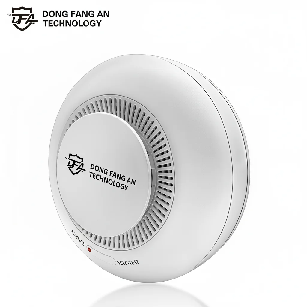 DFA Rilevatore di fumo Allarme antincendio interconnesso wireless Allarme fumo per la sicurezza dell'ufficio della cucina domestica