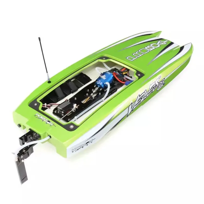 Motor elétrico sem escova RC Catamarã PRO BOAT Veles 29 "Speed Boat V2 versão modelo de barco