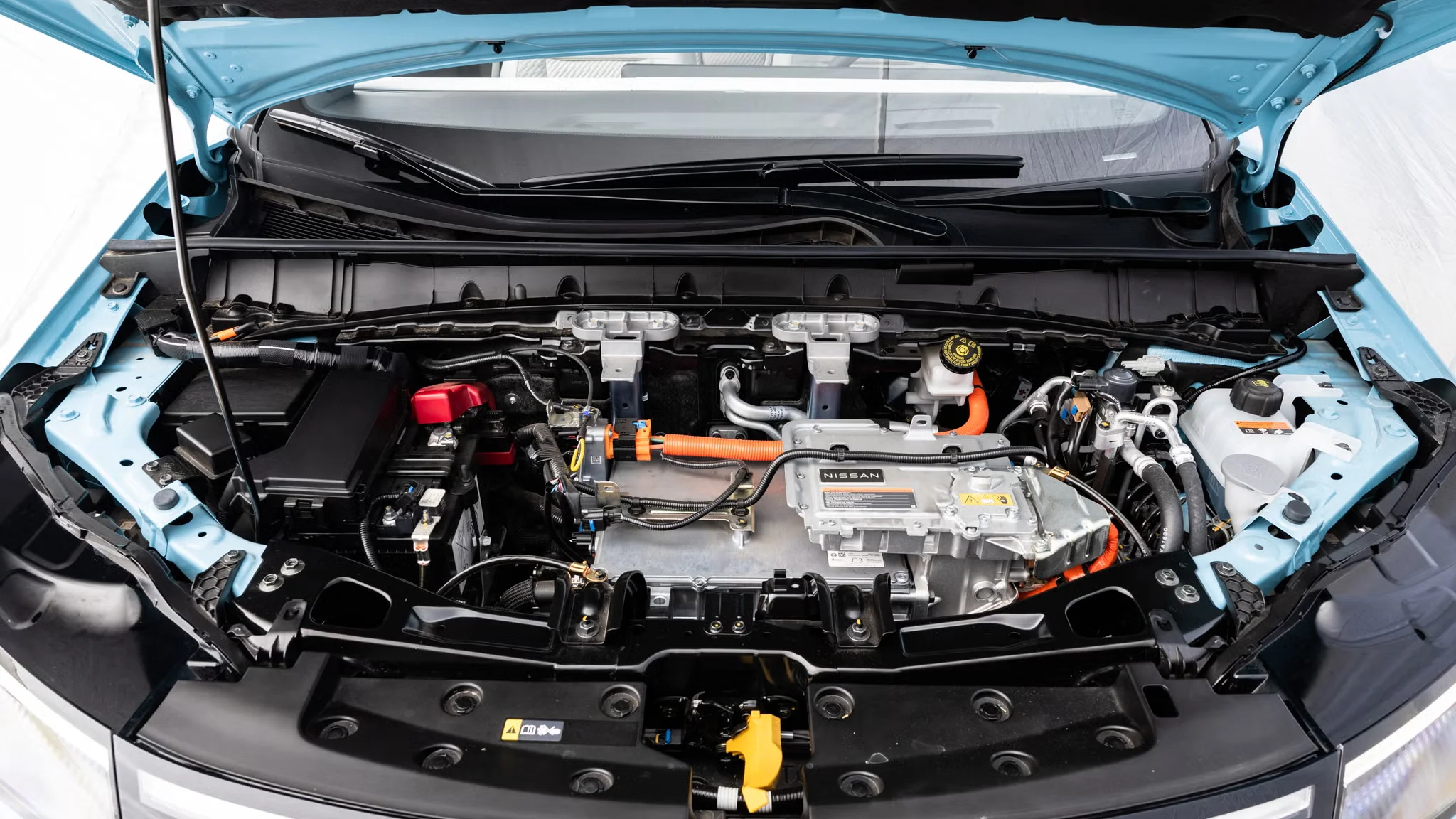 Front Bonnet Hood Struts For Nissan Leaf ZE2 2026-present Shocks Damper Lift Supports Gas Spring Carbon Fiber Prop Rod