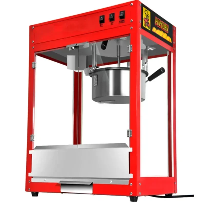 Commercial spherical/butterfly-shaped electric popcorn machine, automatic popcorn machine
