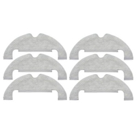 A01M 6Pcs Washable Mop Cloth for Xiaomi Dreame Bot D10 Plus RLS3D Robot Vacuum Cleaner Replacement Spare Parts
