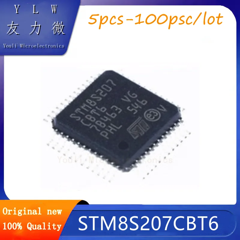 New STM8S207C8T6 CBT6 S6T6C R8T6 RBT6 microcontrollers, large quantities, good prices, support for the order.