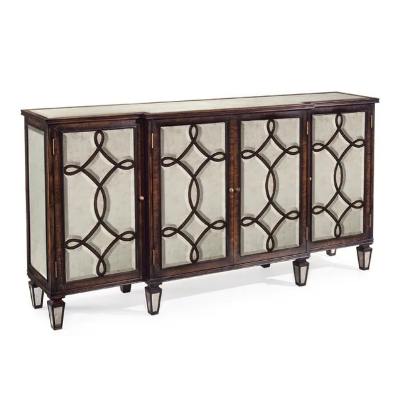 

Entrance cabinet, classical Chinese entrance cabinet, villa, clubhouse entrance cabinet