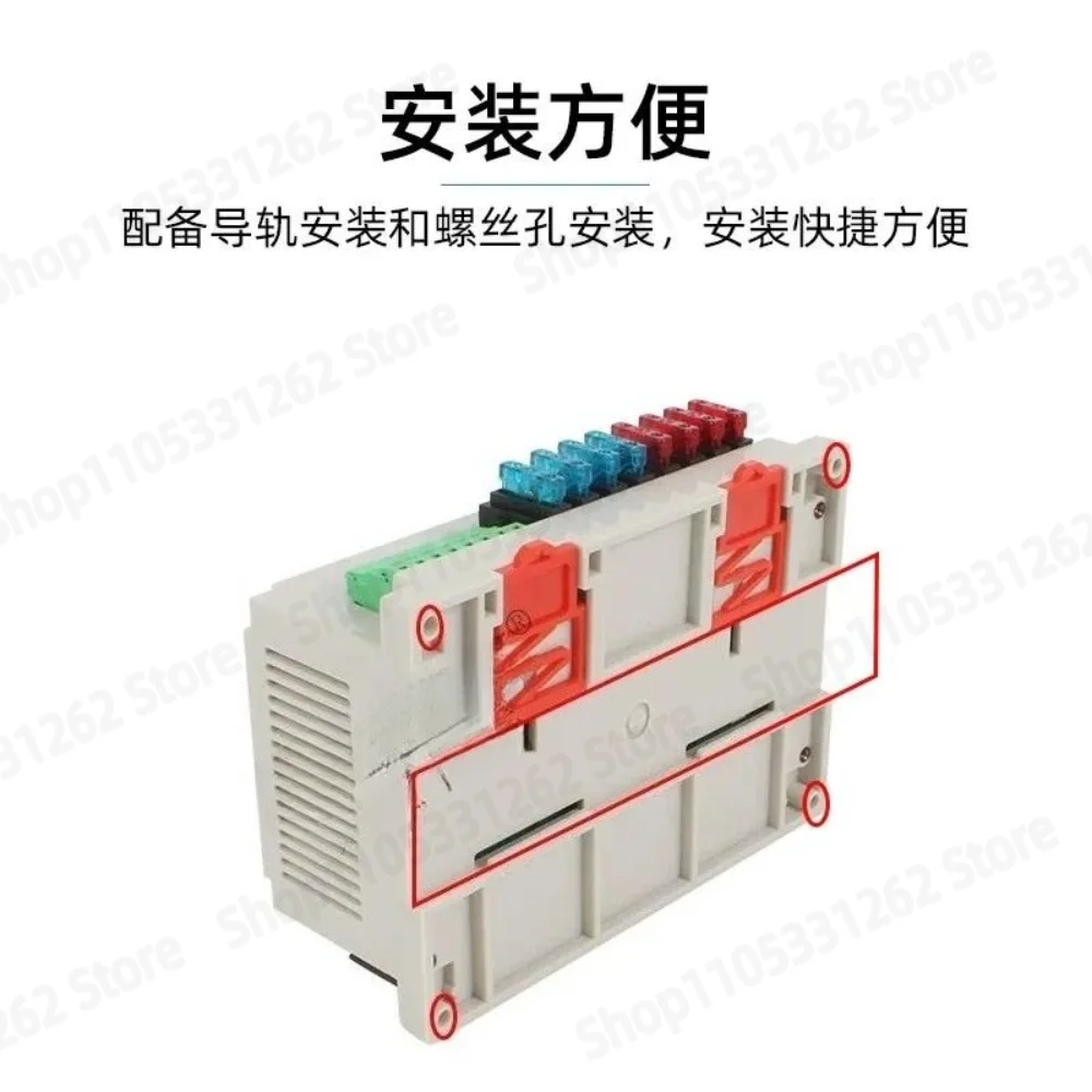 RV Modification 30A Control Box Relay 8 Way with Fuse Control Relay Group 12V