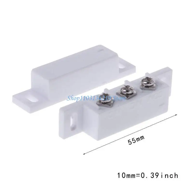 N5KC 1 Set NO NC Door Window Contact Alarm Switch with 2 Screws