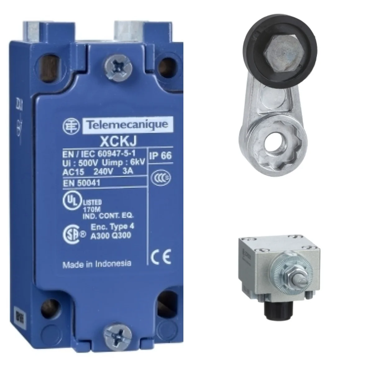 

Limit switch XCKJ20511H29C XCKJ20511H29 = ZCKJ2H29C + ZCKY11C + ZCKE05C