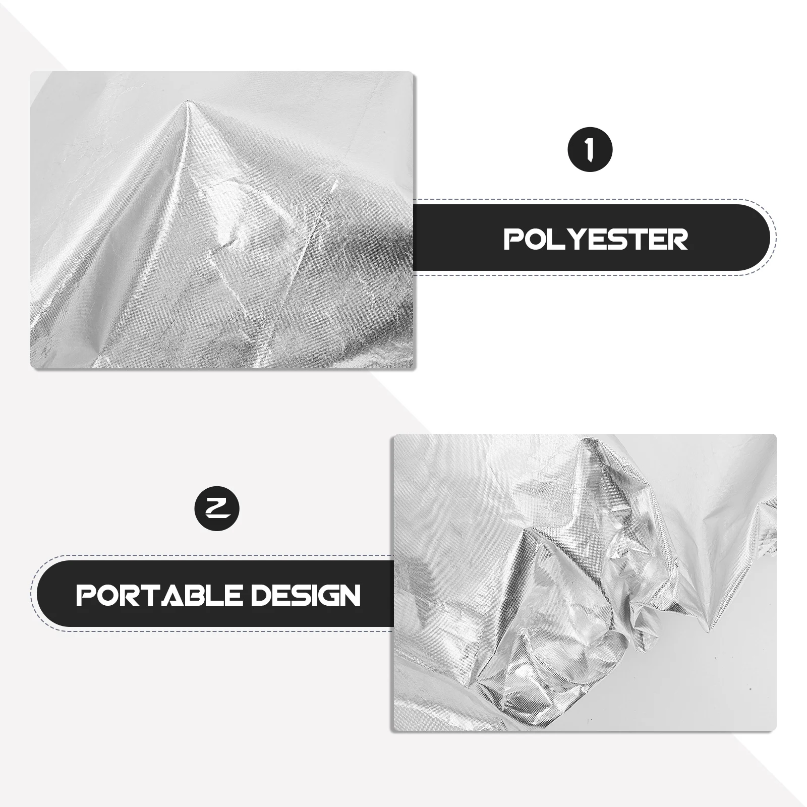 مقعد سيارة للأطفال، مظلة للحماية من الأشعة فوق البنفسجية، تصميم محمول، غطاء قماش بوليستر قوي، مقاوم للغبار، رحلات آمنة ومريحة #4