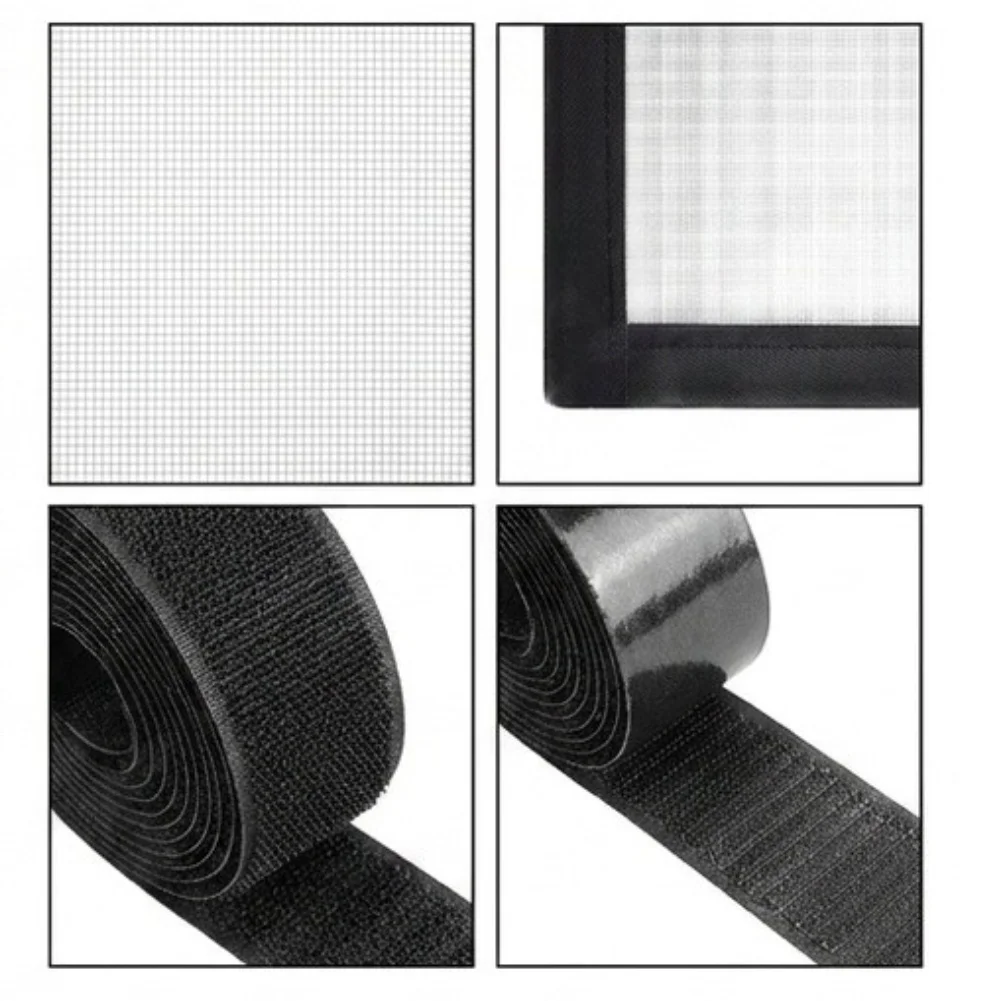 Mesh Fire Guard Fireplace Safety Guard Sturdy PVC Material Black Mesh Design Accident Prevention For Child Safety