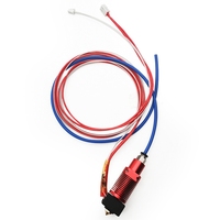 3D Printer Accessories Suitable For Creality 3D CR-10S Pro Red Round Radiator Extruder Hot End 24V