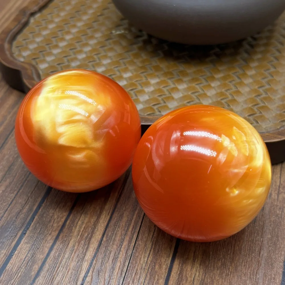 Portable Hand Massage Sphere Sea Willow Stress Relief Health Ball Chinese Style Fitness Equipment Senior Gift For Wellness