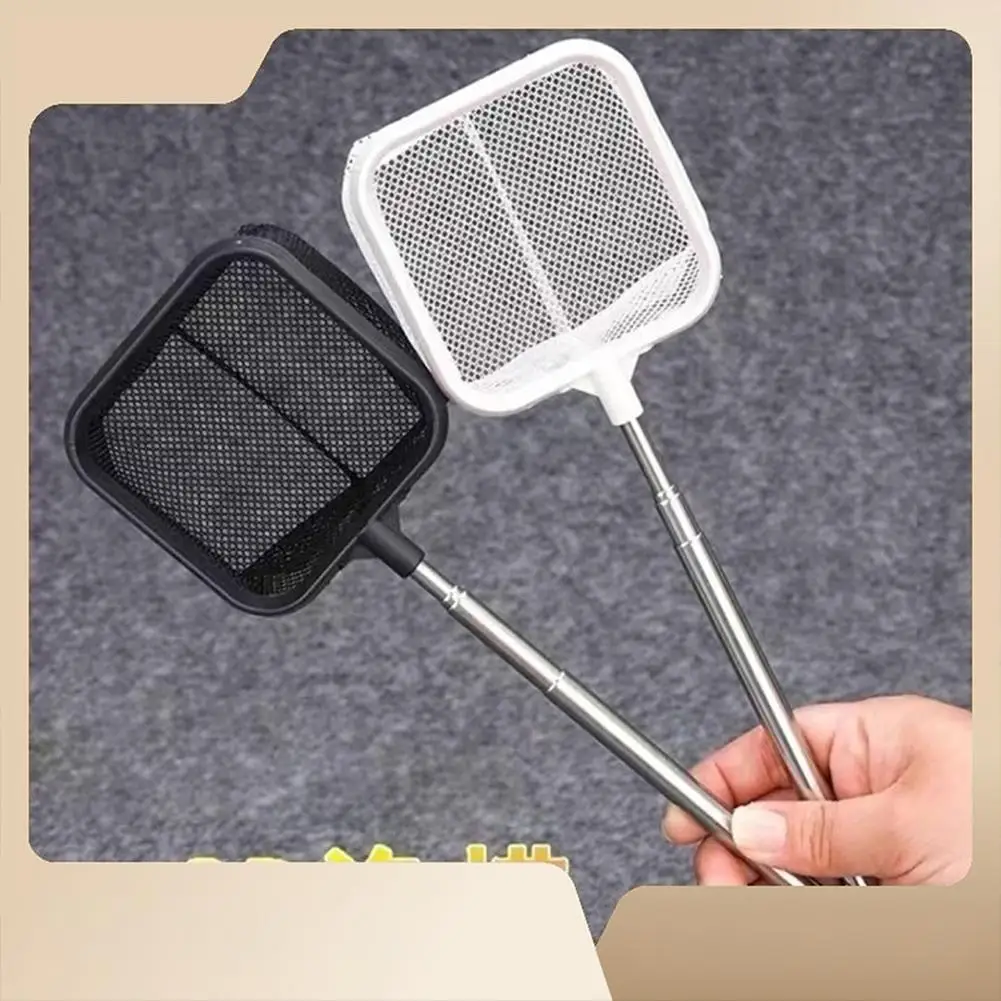 

Aquarium Square Fishing Net With Suction Cup Extendable 21-46cm Long Handle Fishing Gear For Catching Fish Shrimp